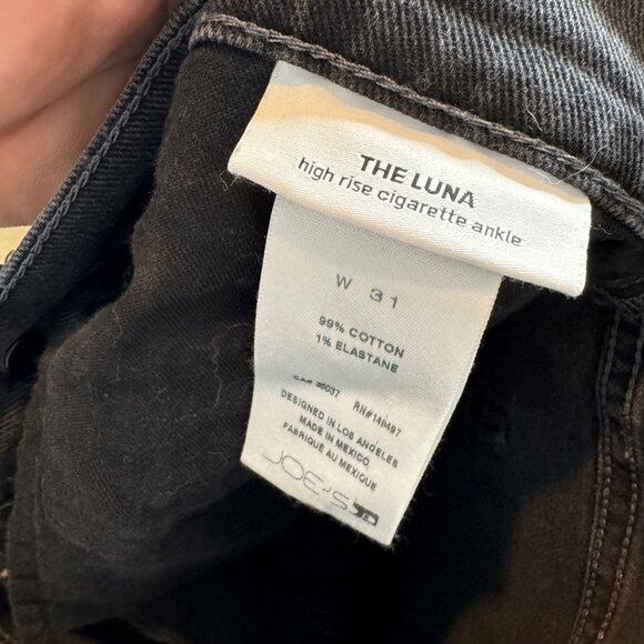 JOE'S JEANS the luna ankle cigarette jeans in ravel size 31 - Picture 8 of 8